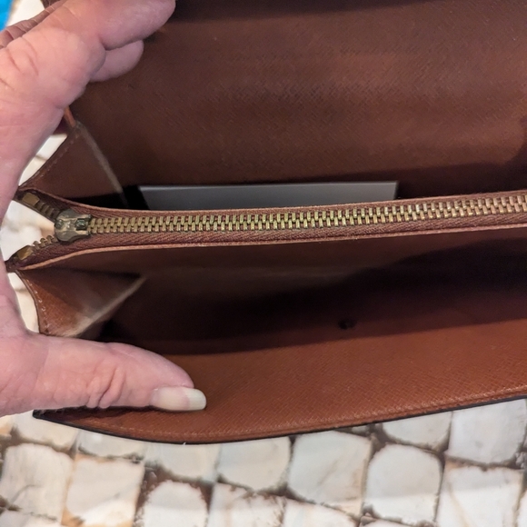 LV Monogram long Brown Wallet - Picture 5 of 12